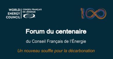 Forum Centenaire Conseil Francais de l'Énergie