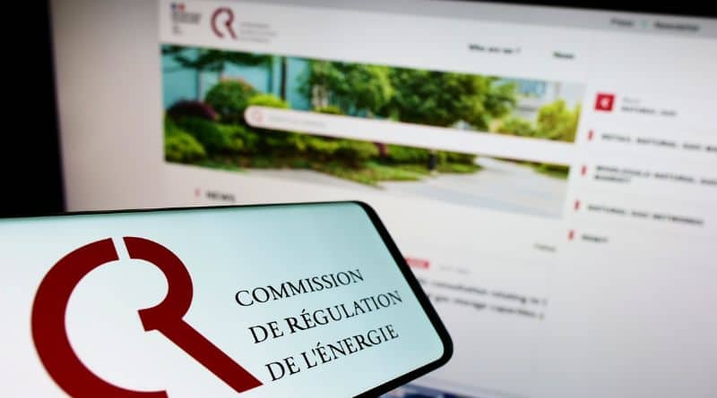 Commission de Régulation de l'Énergie Site Internet