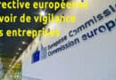 Directive Européenne devoir de vigilance des entreprises