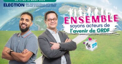 Affiche candidats Election CA GRDF