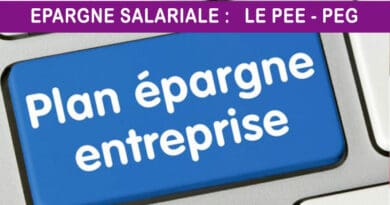 touche clavier ordinateur bleu avec inscrit Plan épargne entreprise