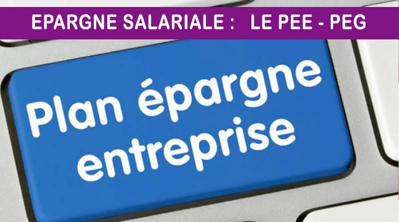 touche clavier ordinateur bleu avec inscrit Plan épargne entreprise