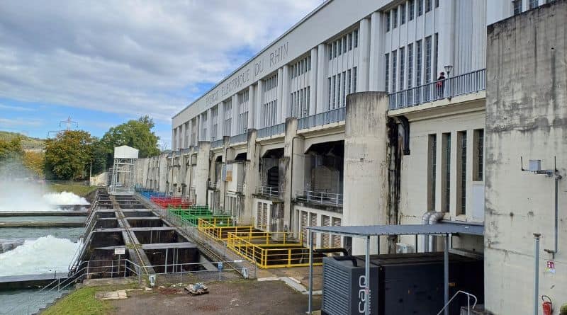 barrage hydroelectrique en Alsace