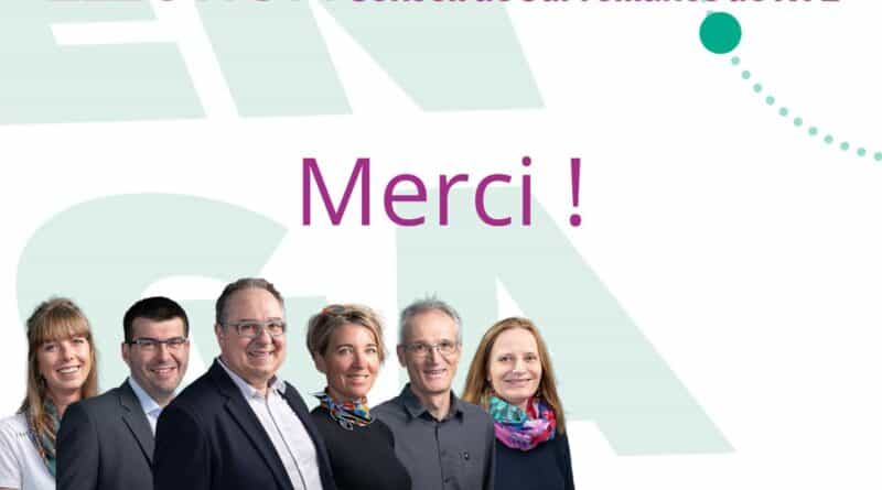 Merci avec les photos des candidats RTE aux élections CS