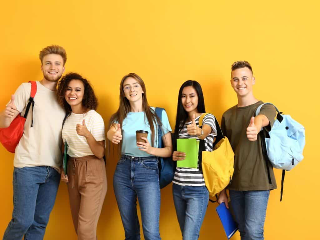 groupe de jeunes