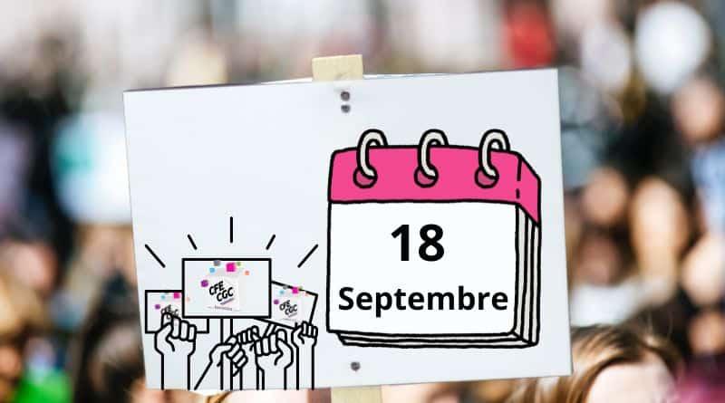 greve le 18 septembre