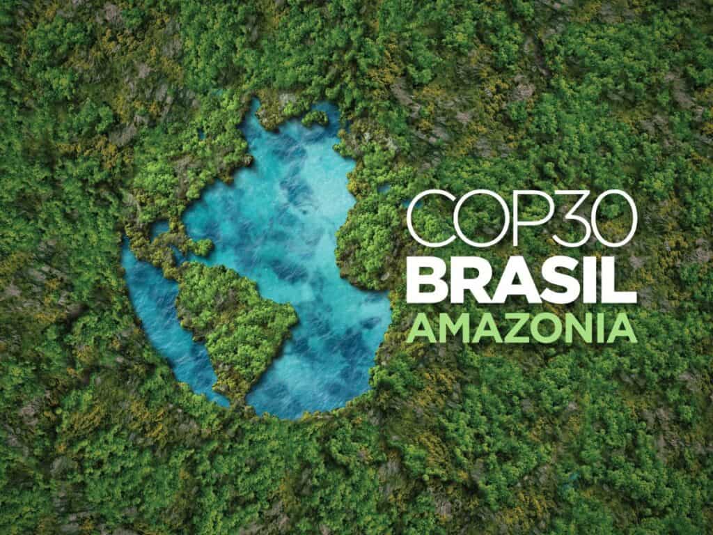 image de l'amazonie pour la COP 30 au brésil