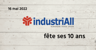 industriAll European Trade Union a 10 ans